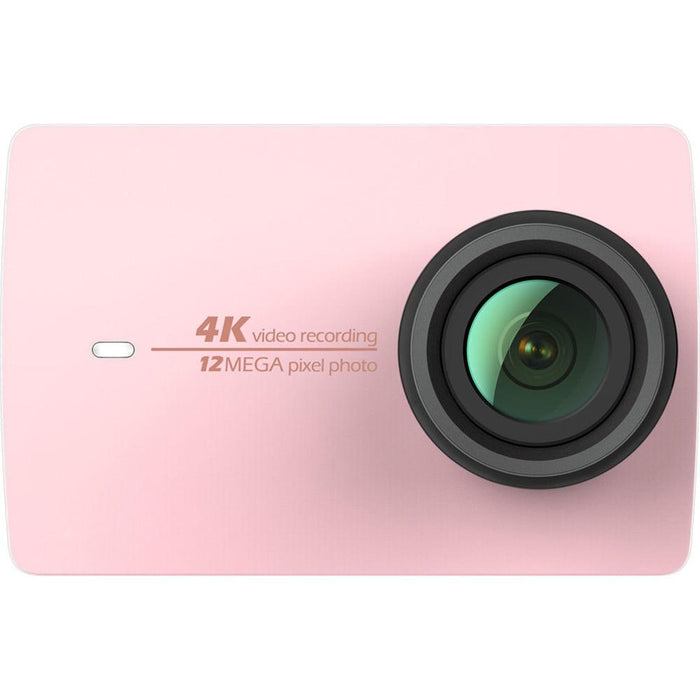 YI 4K 12MP Action Camera Touchscreen LCD Screen (Rose Gold) - Open Box