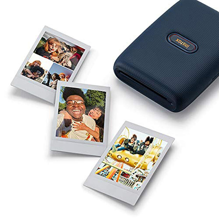 Fujifilm Instax Mini Link Portable Smartphone Photo Printer w/ Twin Pack Film Bundle