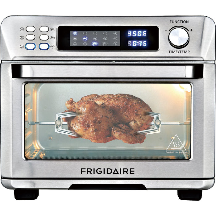 Frigidaire Digital Air Fryer Toaster Oven with 11 Functions 27QT Stainless Steel EAFO111-SS