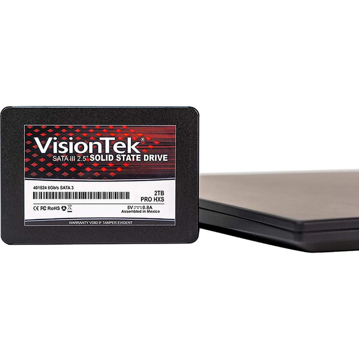 Visiontek 2TB PRO HXS 7mm 2.5" SSD Internal Computer Memory and Storage - 901312