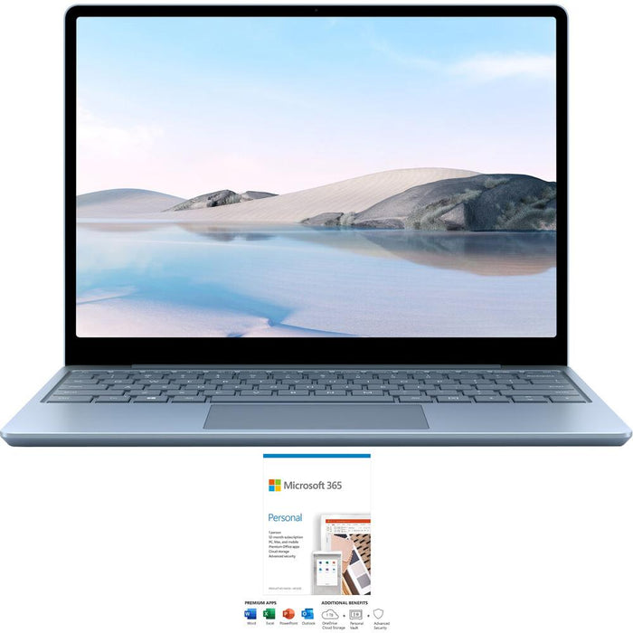 Microsoft Surface Laptop Go 12.4" Intel 8/128GB Touchscreen Blue + 365 Personal
