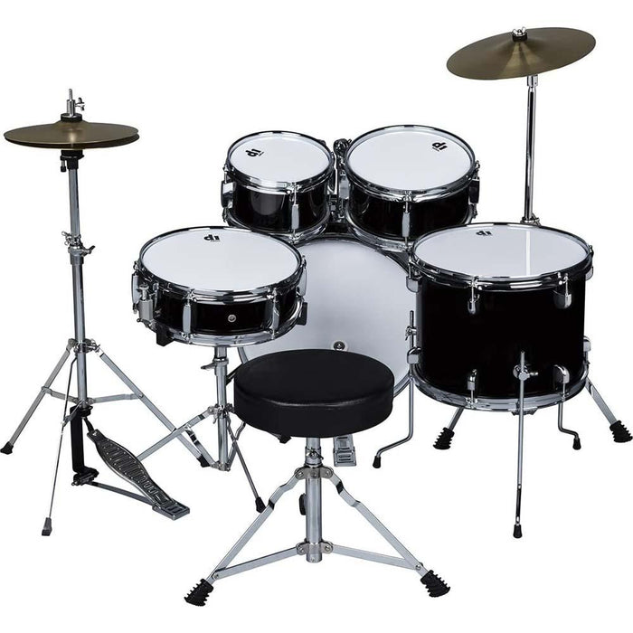 DDRUM D1MB D1 JR Complete 5-piece Drum Set, Black