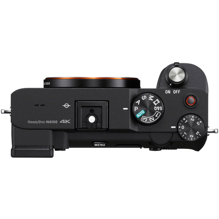 Sony a7C Mirrorless Full Frame Camera Body + 50mm F1.8 Lens SEL50F18F Kit Bundle