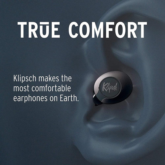 Klipsch T5 II True Wireless Headphones, Gunmetal - (1069025) - Open Box