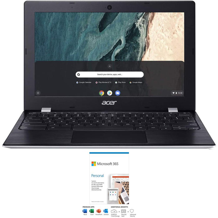 Acer Chromebook 311 11.6" Intel Celeron N4000 4GB/32GB w/ Microsoft 365 Personal