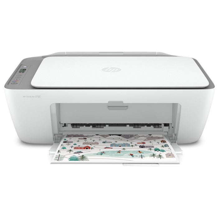 Hewlett Packard DeskJet 2722 All-in-One Wireless Color Inkjet Printer