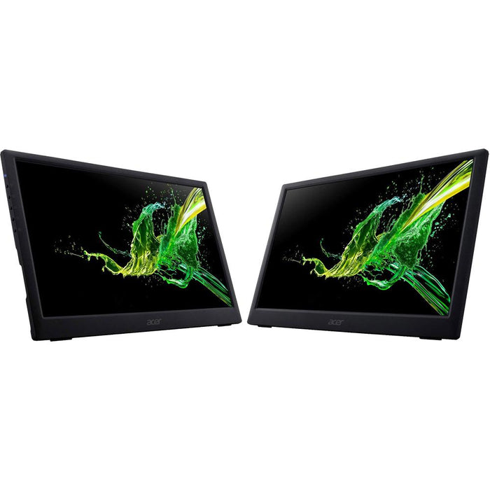 Acer PM161Q bu 15.6" Full HD Portable IPS Monitor with USB Type-C (2-Pack)