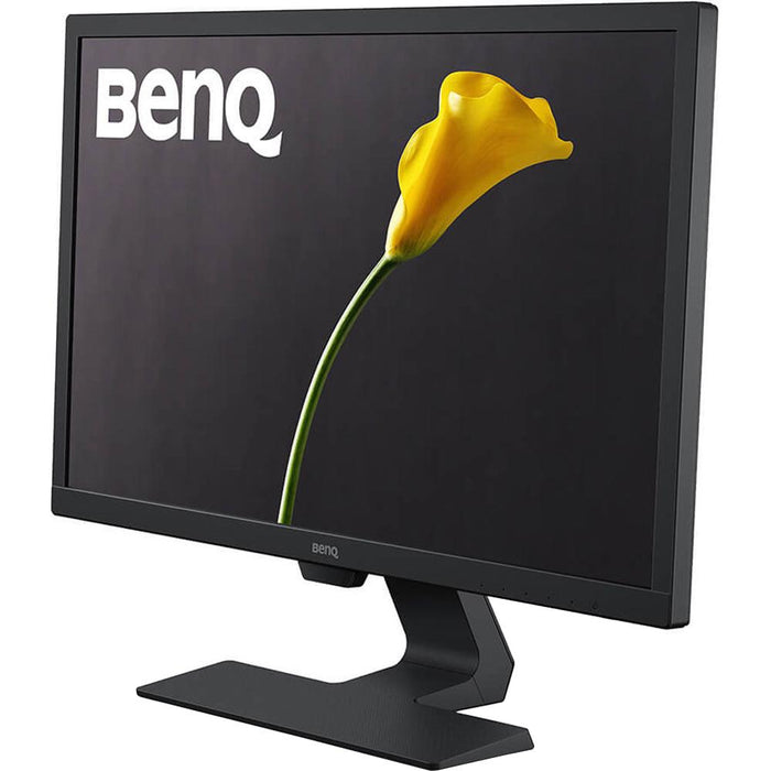 BenQ 24 inch Eye-Care Stylish Monitor GL2480 LCD Monitor - Open Box