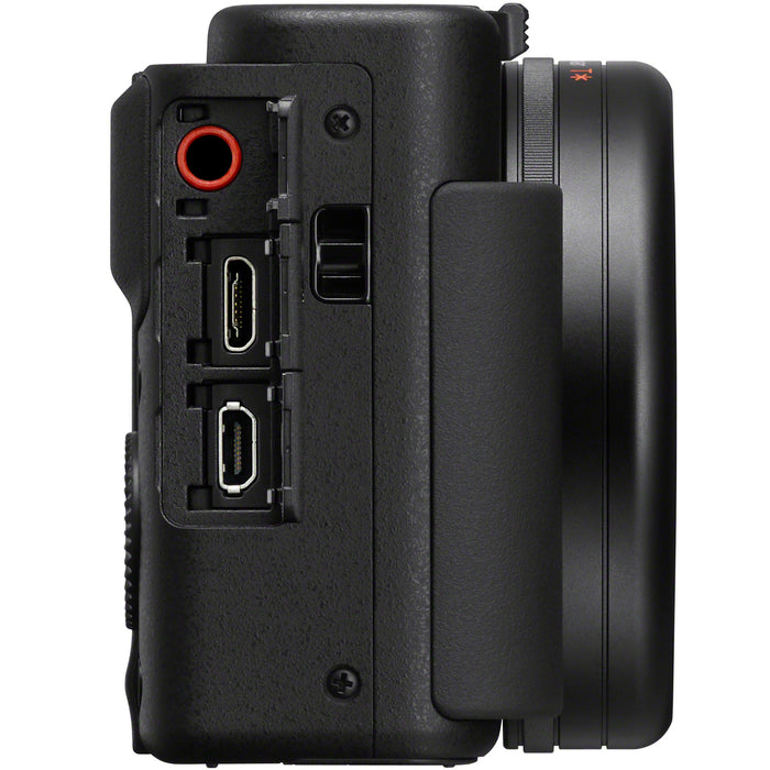 Sony ZV-1 Compact Digital 4K HDR Video Camera DCZV1/B + Vlogger Accessory Kit Bundle