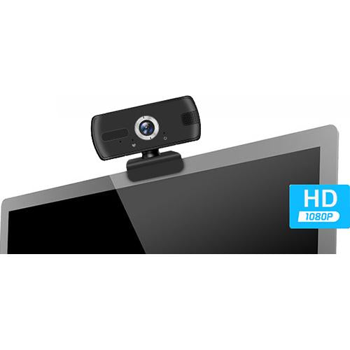 OULUCCI 1920 x 1080p USB Webcam with Microphone and Digital Noise Reduction