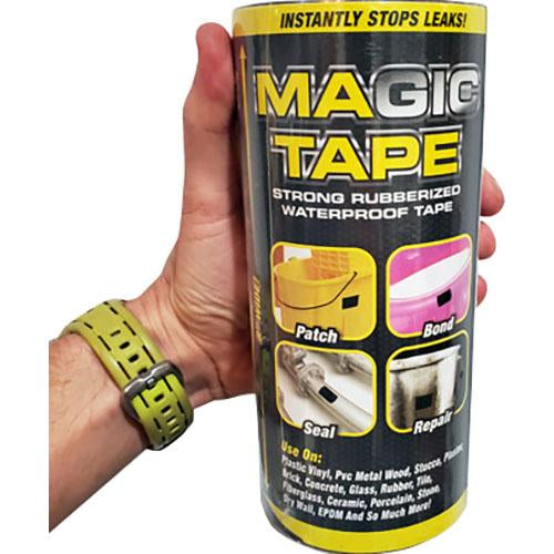 Magic Tape Super Strong, Rubberized, Waterproof Tape for Patching, Bonding & Sealing