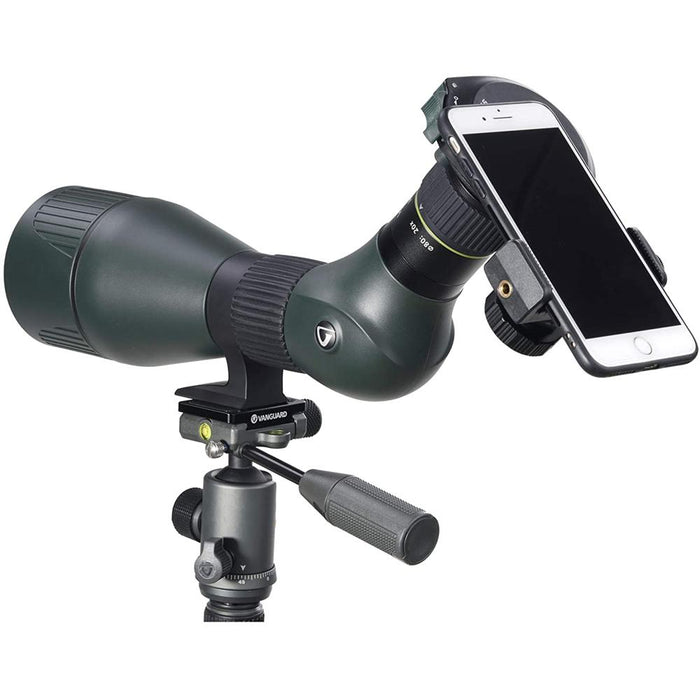 Vanguard Endeavor HD 82A Spotting Scope with PA-65 Digiscoping Adapter and Tripod Bundle