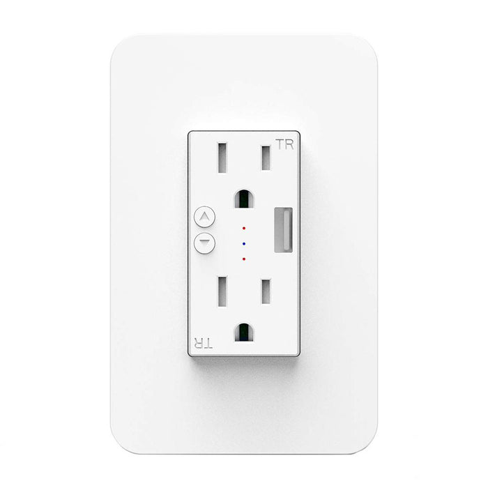 Deco Essentials WFWOTLT Smart WiFi Wall Outlet Plug 2 Pack