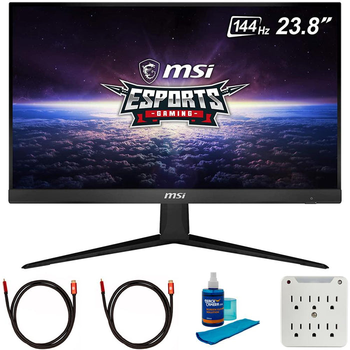 MSI Optix G241 23.8" Full HD FreeSync IPS eSports Gaming Monitor+Cleaning Bundle