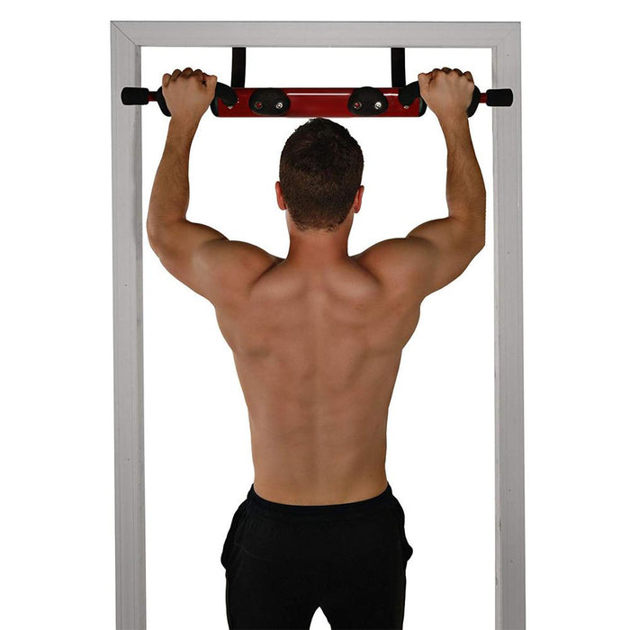 Stamina 50-0085 Door Gyms Pull-Up Bar with Fitness Bundle