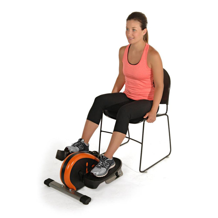 Stamina 55-1603 InMotion Elliptical Trainer Orange with Fitness Bundle