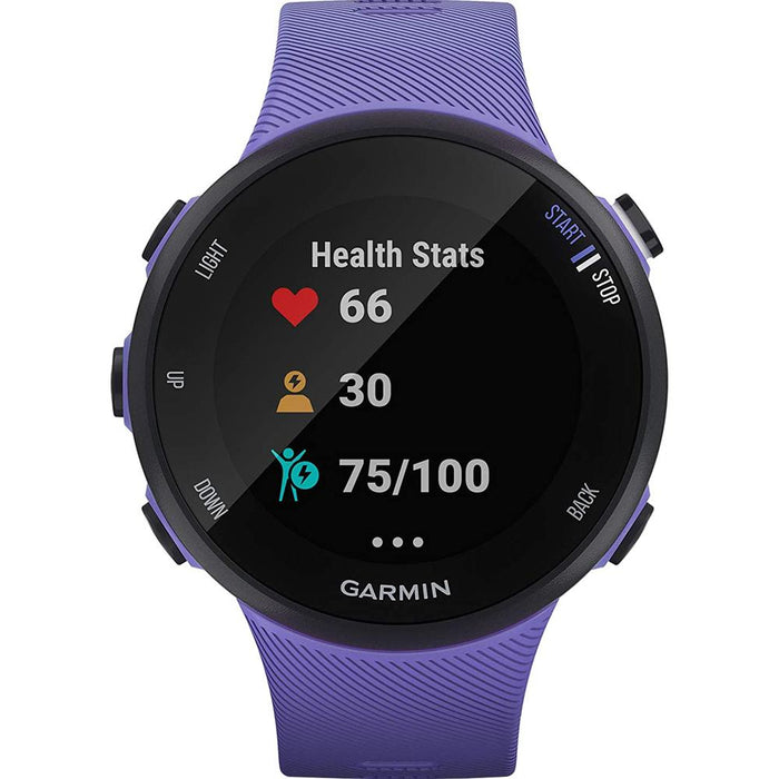 Garmin Forerunner 45S GPS Heart Rate Monitor Running Smartwatch Iris Refurbished