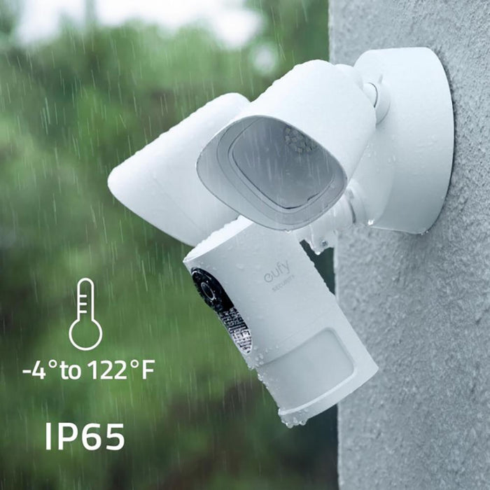 Eufy Outdoor Wireless 1080p Security Floodlight Camera 3 Pack + Warranty