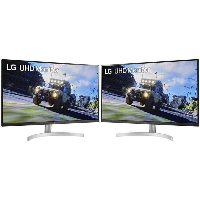 LG 32" UHD 3840x2160 Ultrafine Monitor with HDR10 AMD FreeSync 2 Pack