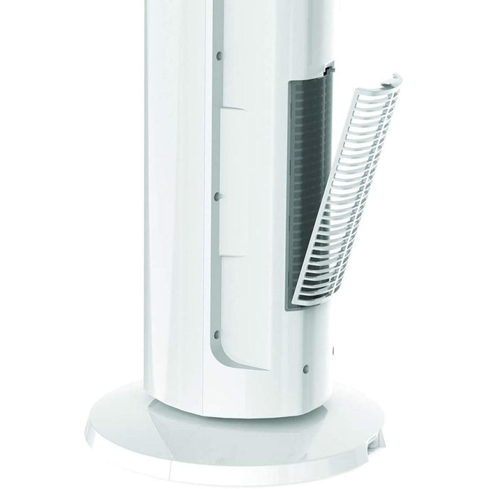 Lasko 42" Fan & Space Heater Combo Tower in Black White - FH500