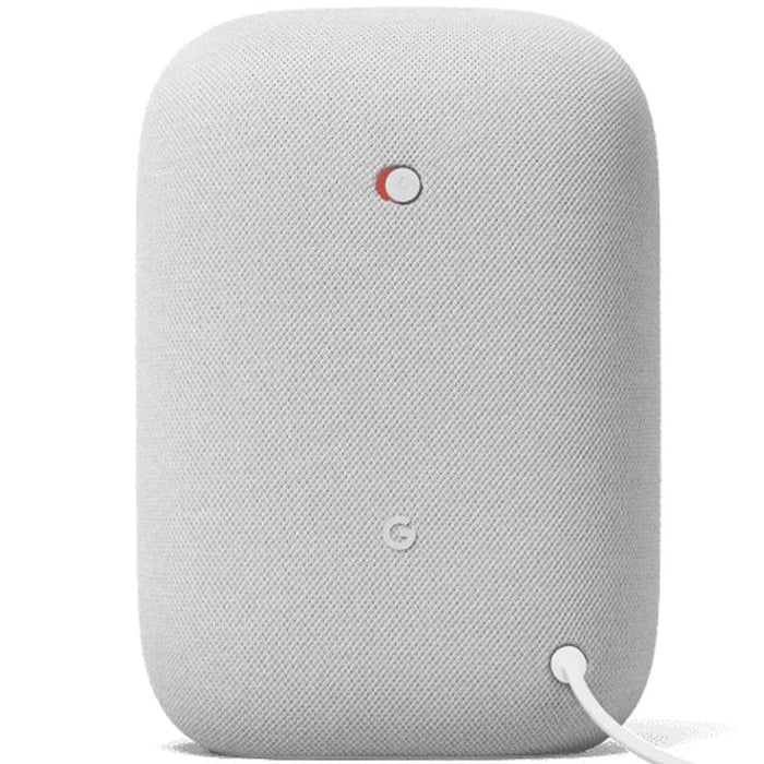 Google Nest Hub Max with Built-in Google Assistant - Chalk with Nest Smart Speaker Bundle