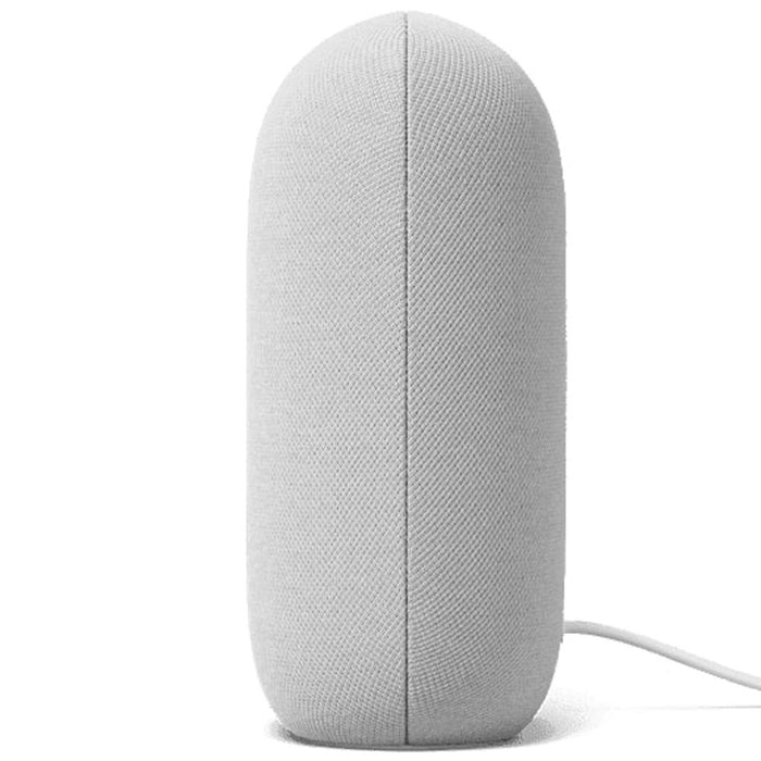 Google Nest Hub Max with Built-in Google Assistant - Chalk with Nest Smart Speaker Bundle