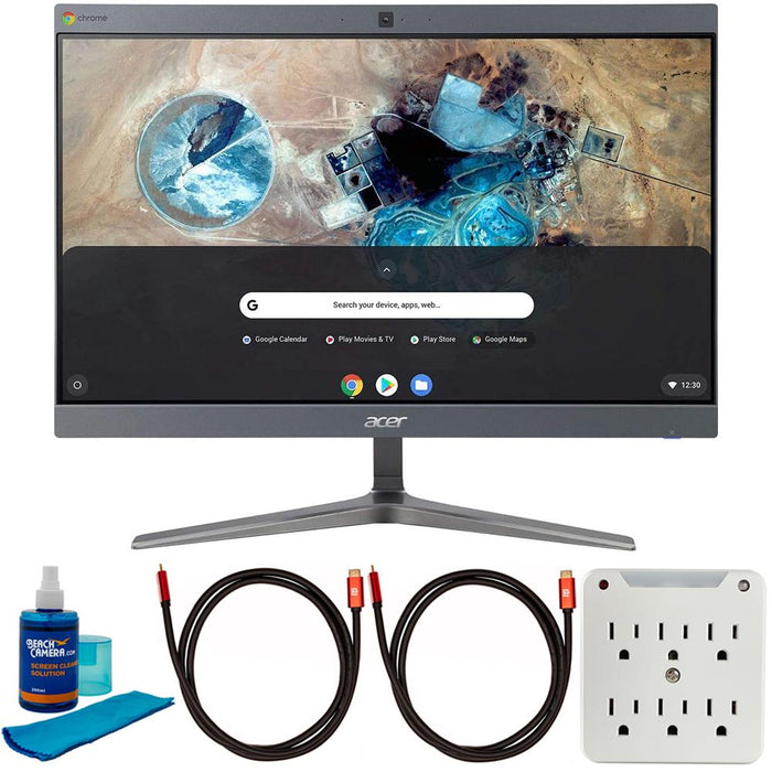 Acer Chromebase AIO CA24I2-CT2 24" All-in-One Desktop w/ Accessories Bundle