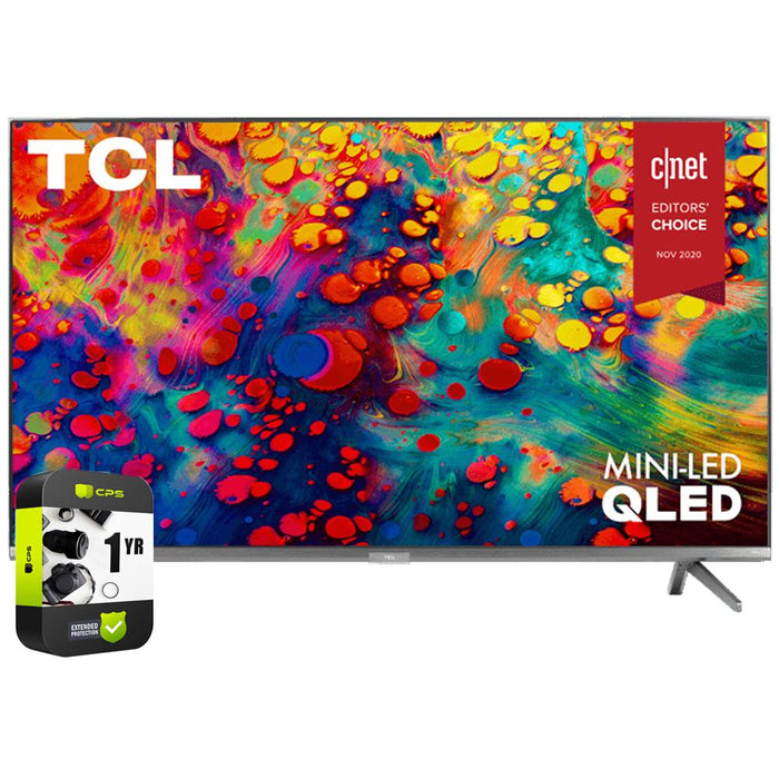 TCL 75" 6-Series 4K QLED Dolby Vision HDR Roku Smart TV+1 Year Extended Warranty
