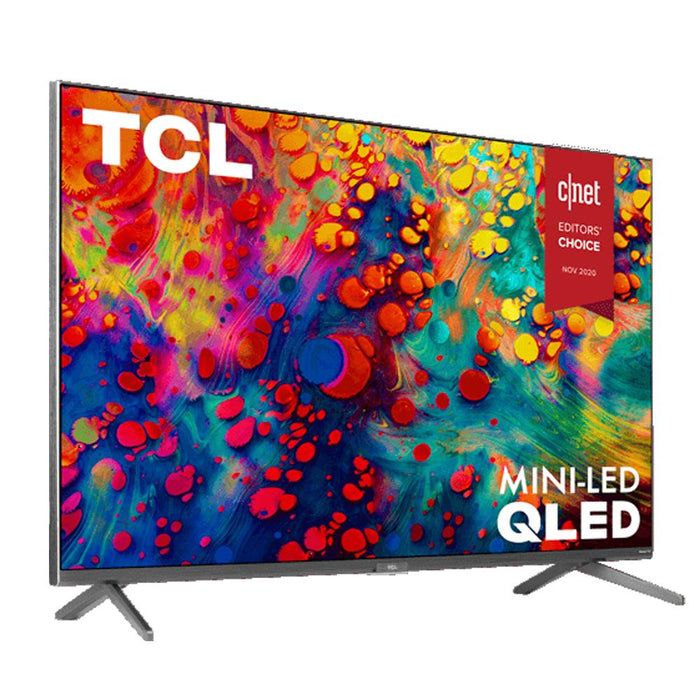 TCL 65" 6-Series 4K QLED Dolby Vision HDR Roku Smart TV+1 Year Extended Warranty