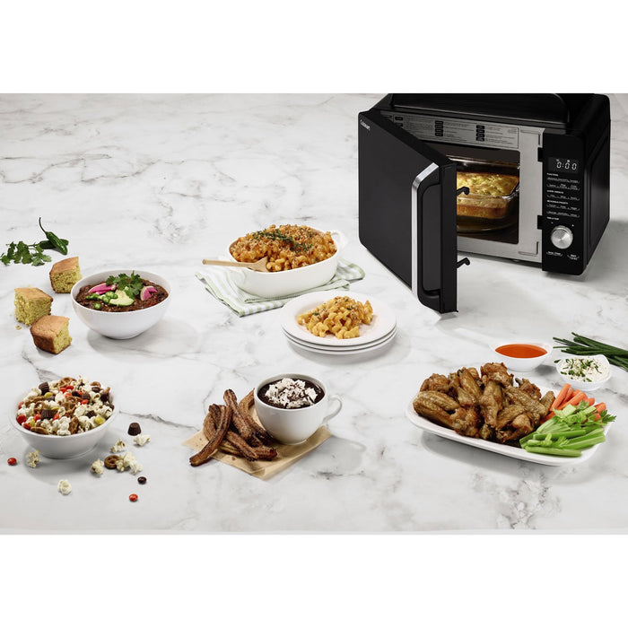 Cuisinart AMW-60 3-in-1 Microwave AirFryer Oven + 5pc Knife Set w/ Cutting Board