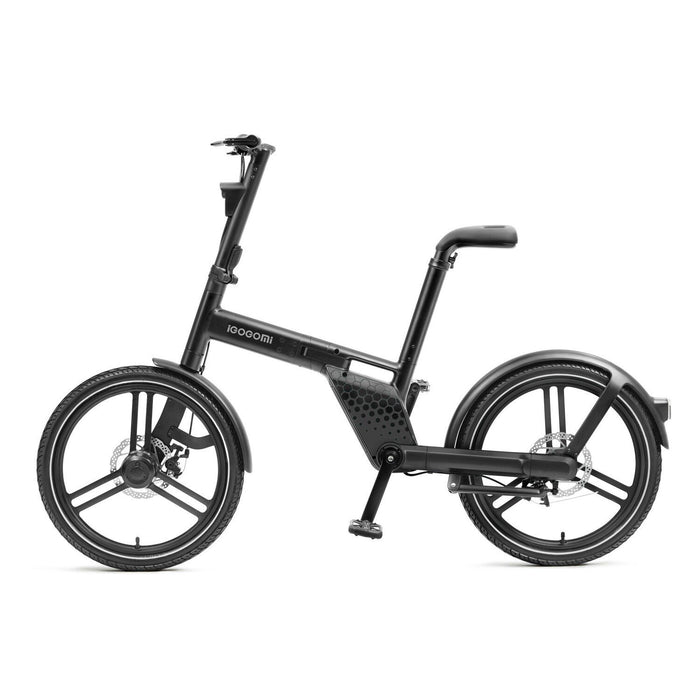 IGOGOMI 36V Electric Folding Portable Bike (Black)