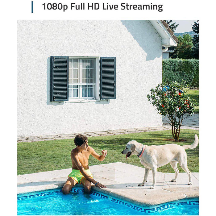 Eufy Cam 2 Wireless Home Security Camera System 1080p w/ Security Floodlight Camera