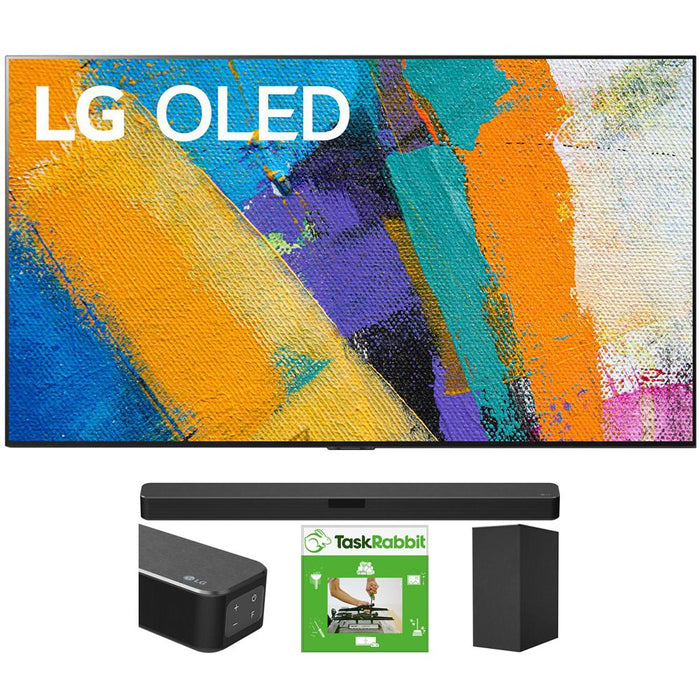 LG OLED55GXPUA 55" GX 4K Smart OLED TV AI ThinQ (2020) +LG SN5Y Sound Bar Bundle