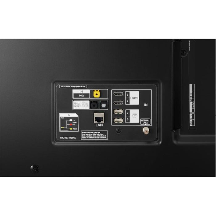 LG 86UN8570PUC 86" UHD 4K HDR AI Smart TV (2020 Model) - Open Box