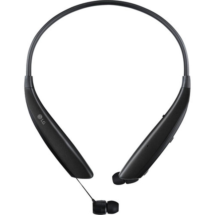 LG Ultra Bluetooth Neckband Headset Black + Universal Smartphone Accessory Kit