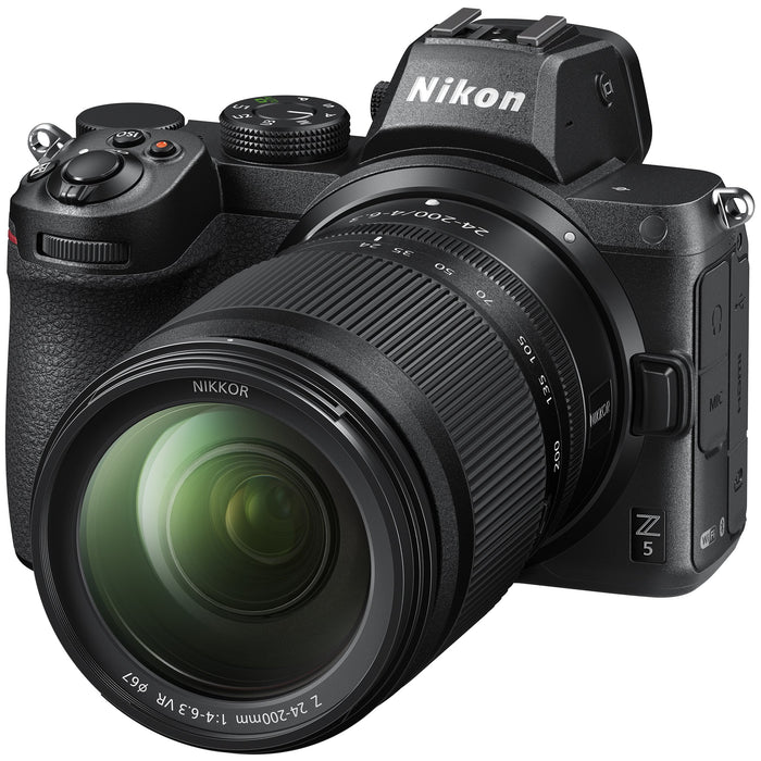Nikon Z5 Mirrorless Full Frame Camera + 24-200mm Lens + DJI RS 2 Gimbal Filmmakers Kit