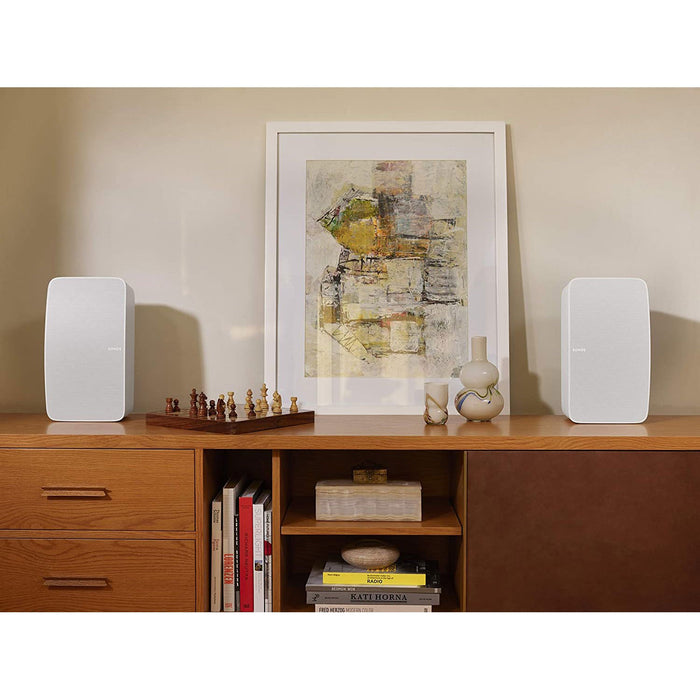 Sonos Five - The High-Fidelity Speaker for Superior Sound - White