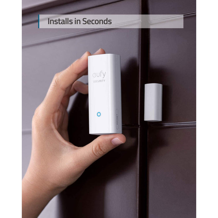 Eufy Security Entry Wireless Alarm Sensor, Detects Opened and Closed Doors or Windows