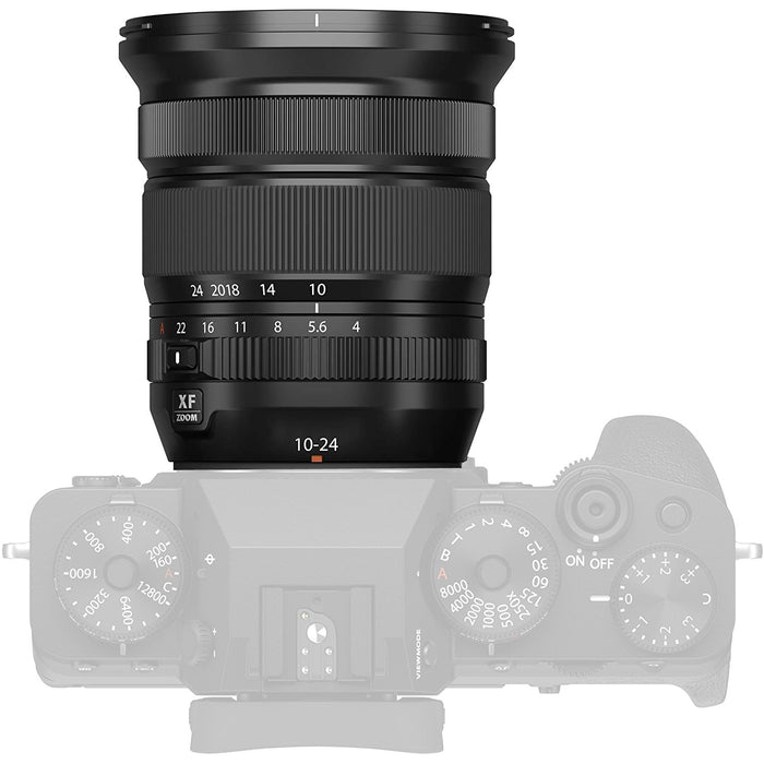 Fujifilm XF 10-24mm F4 R OIS WR Lens Kit for X Series Mirrorless Digital Cameras Bundle