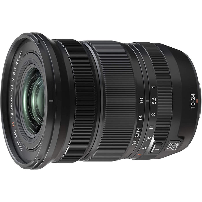 Fujifilm XF 10-24mm F4 R OIS WR Lens Kit for X Series Mirrorless Digital Cameras Bundle