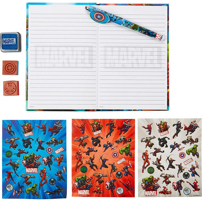 Marvel Stationery Set with Stampers