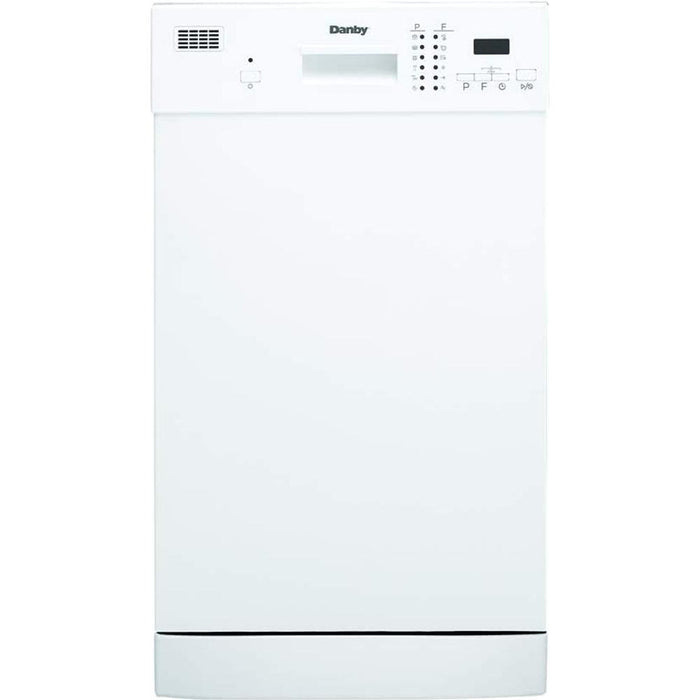 Danby 18" White Built-in Dishwasher - DDW1804EW