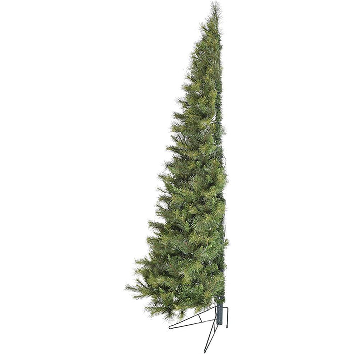 Fraser Hill 6.5 Ft. Half Tree with Clear LED Lighting - FFHTD065-5GR