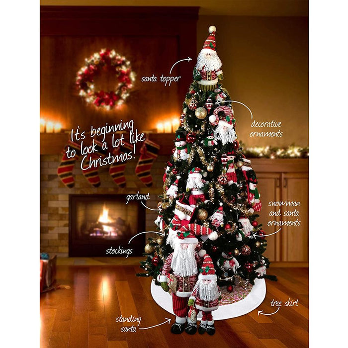Fraser Hill 196-Piece Home for The Holidays Ornament and Decor Set - FFORN0191-TR