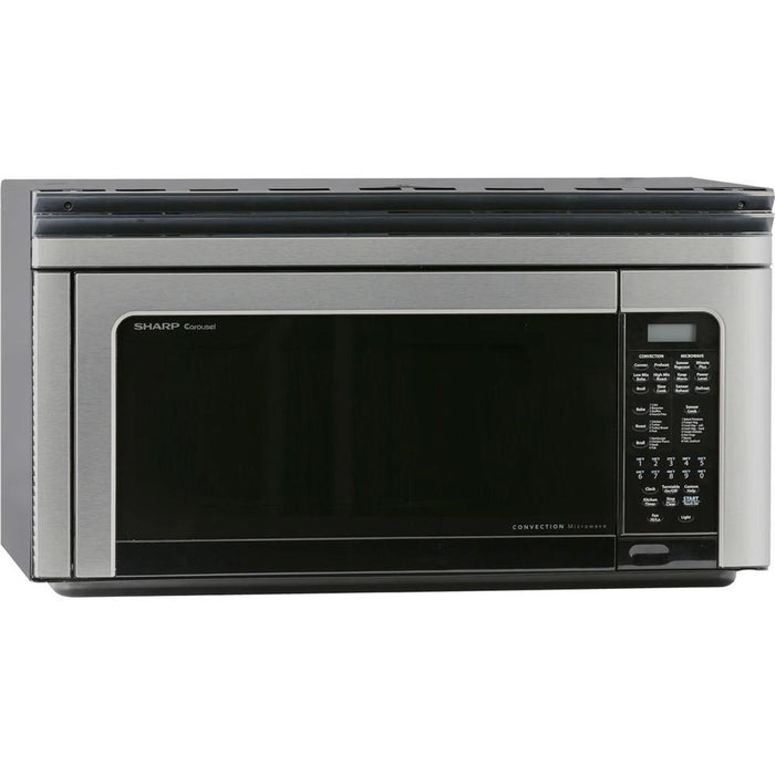 Sharp 1.1 Cu.Ft. 850W Convection Microwave Oven in Stainless Steel - R1881LSY