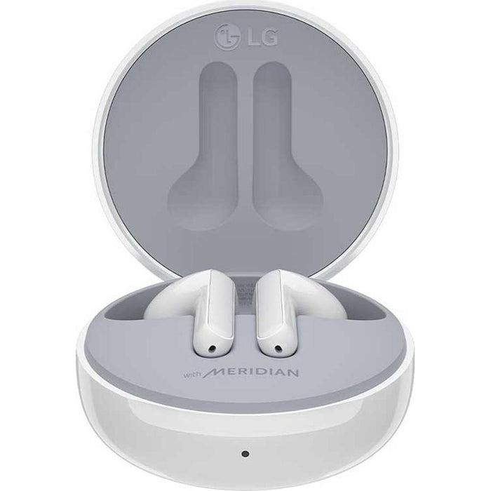 LG TONE Free HBS-FN6 True Wireless Bluetooth Earbuds White with Accessory Kit