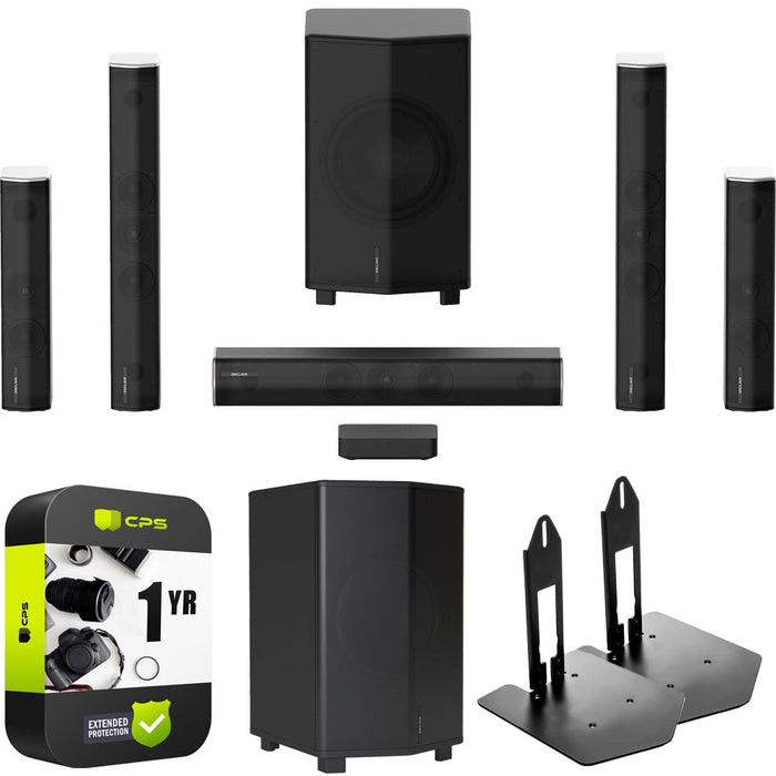 Enclave CineHome Pro 5.1 Wireless Home Theater Surround Sound +Exclusive Protection Pack