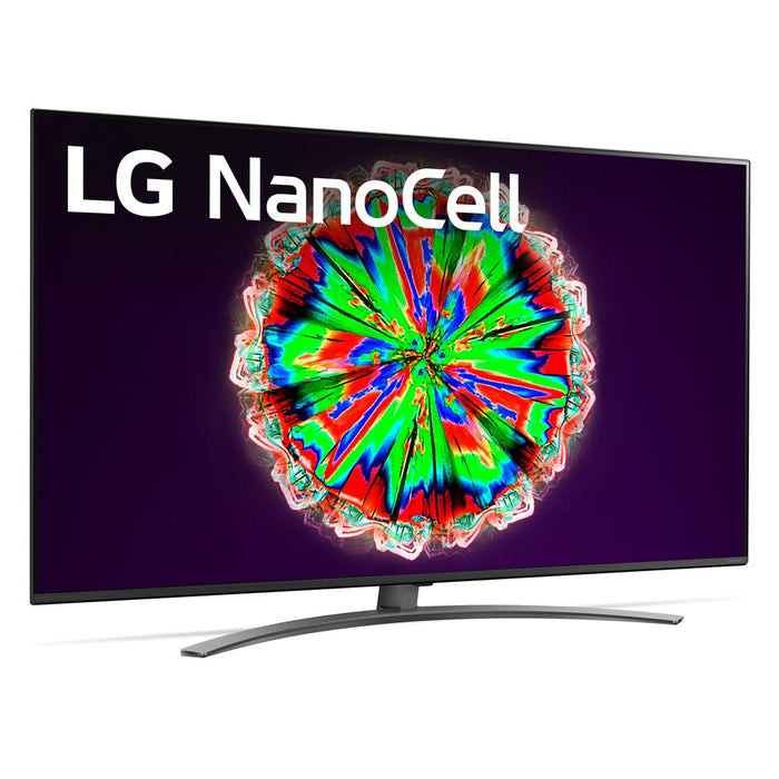 LG 65" Nano 8 Series 4K UHD NanoCell TV w/ AI ThinQ 2020 +LG FN6 Earbuds +TV Mount