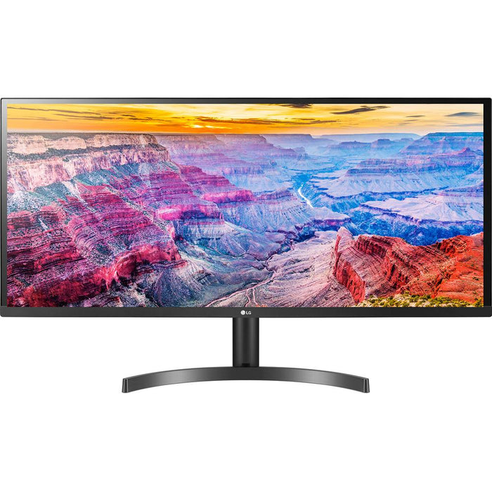 LG 34" UltraWide IPS FreeSync LED Monitor with Warranty and Software Bundle