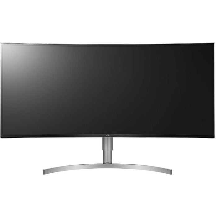 LG 38" Class Curved UltraWide Monitor with HDR 10 2018 with Mouse Pad Bundle